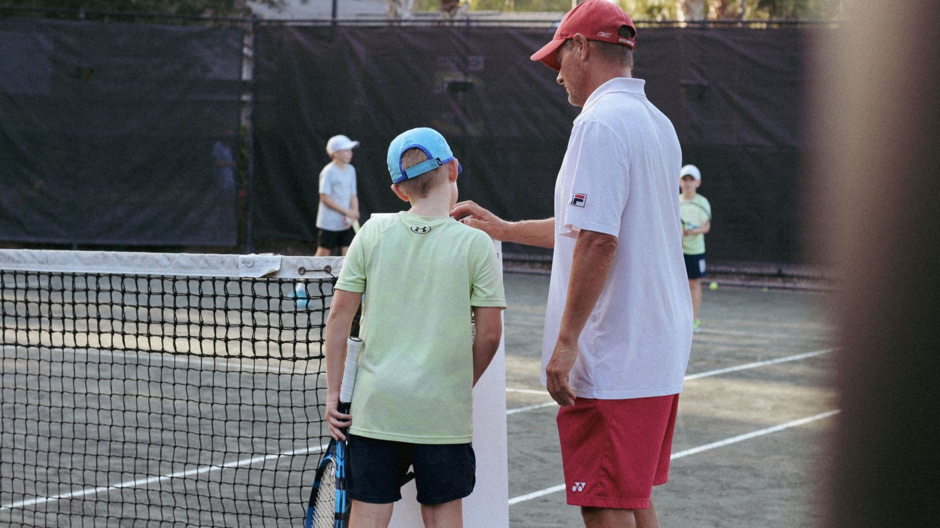Coach with player at Wingfield Box