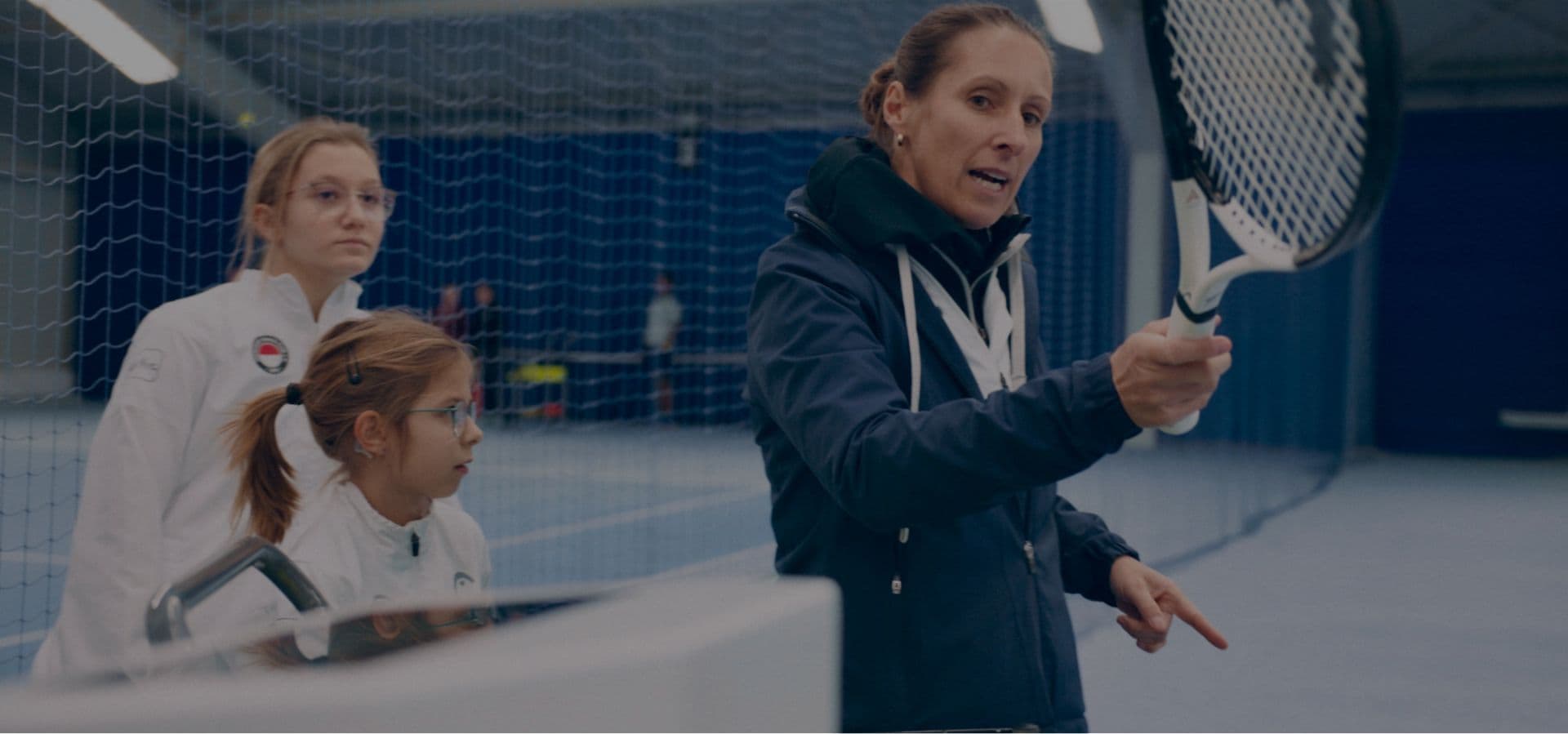 Highlights on video player.