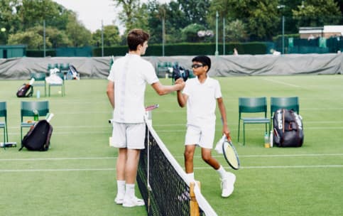 Wimbledon Handshake