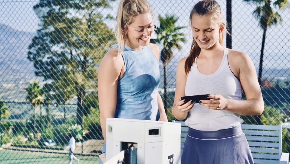 Image for playing forhand or backhand cross