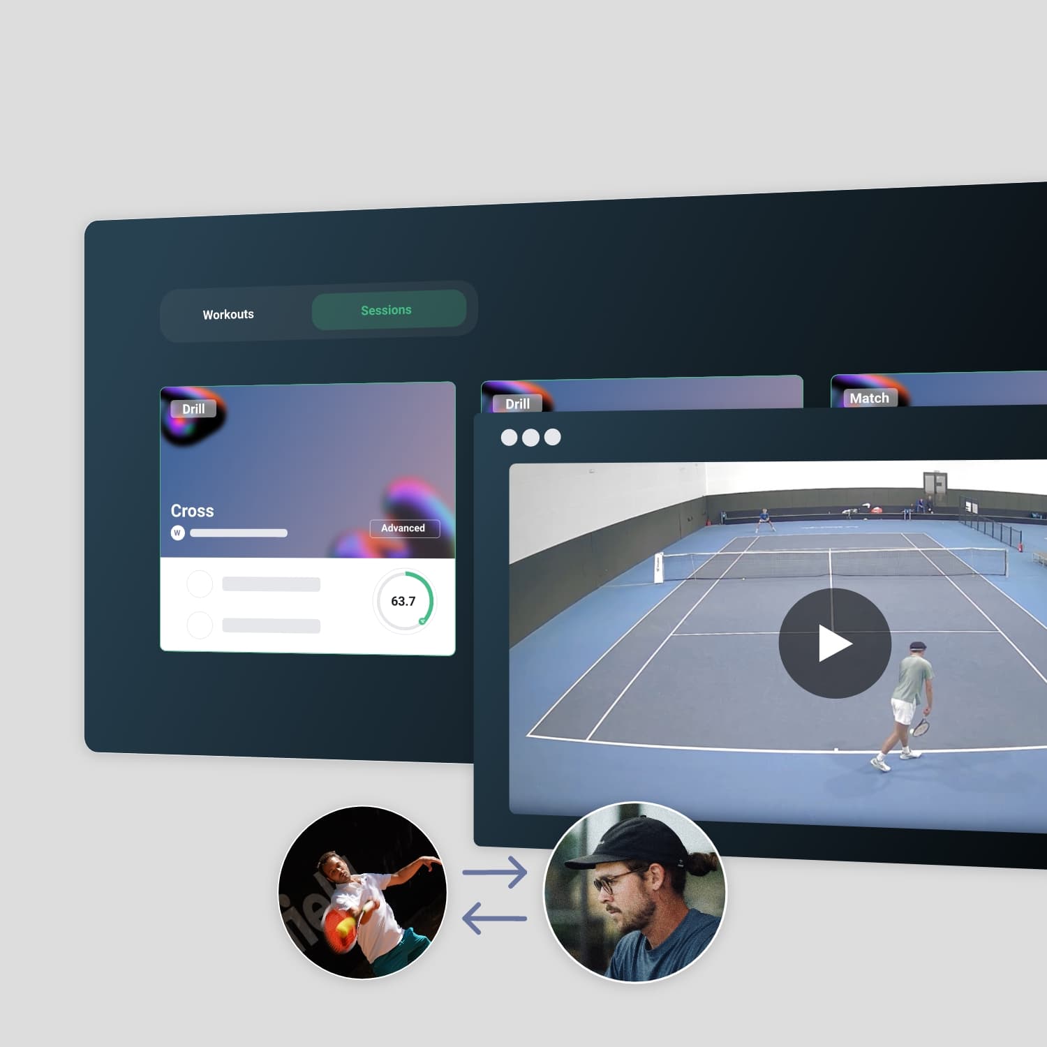 Live stream dashboard