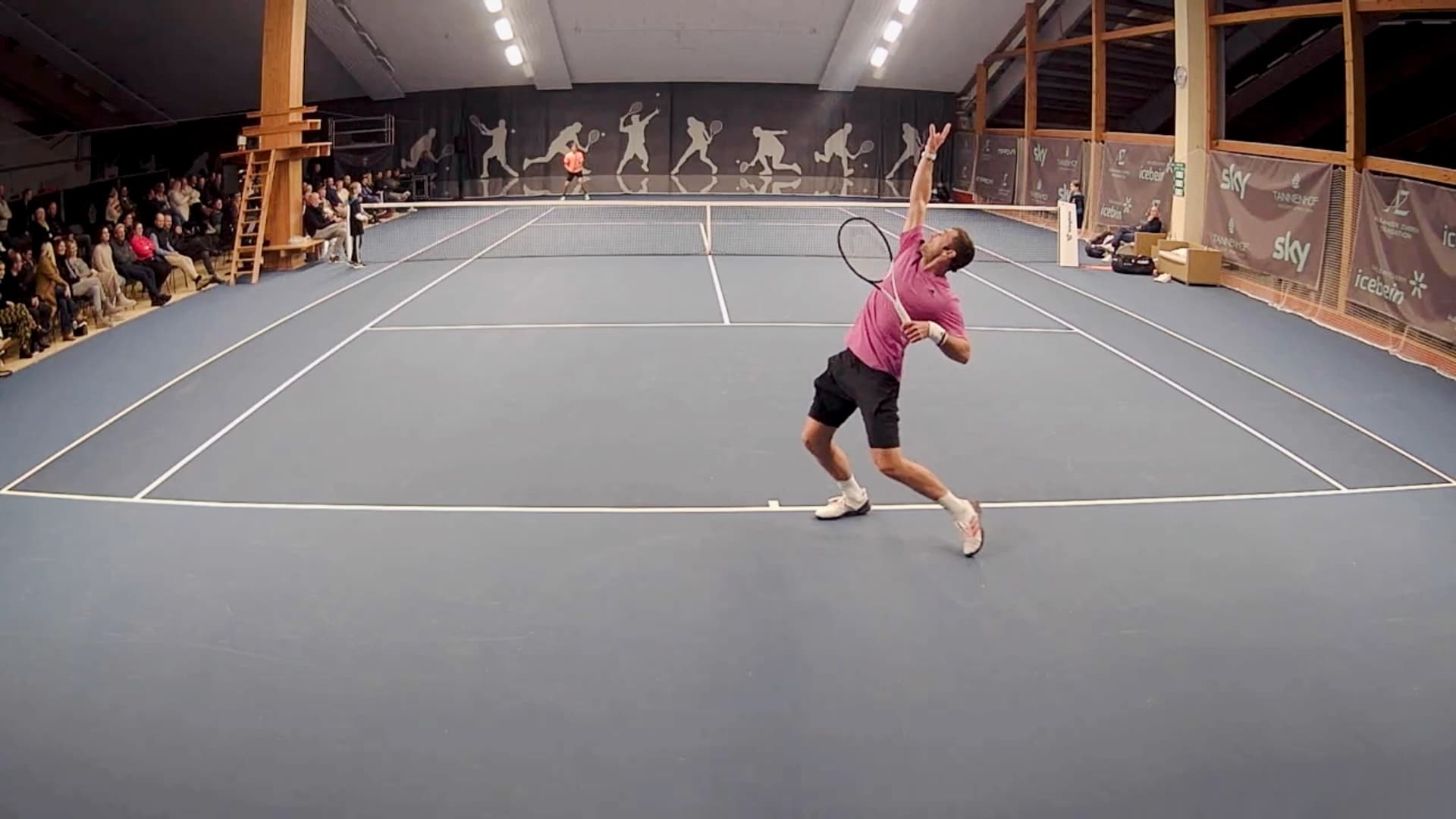 Serve of a Mischa Zverev.