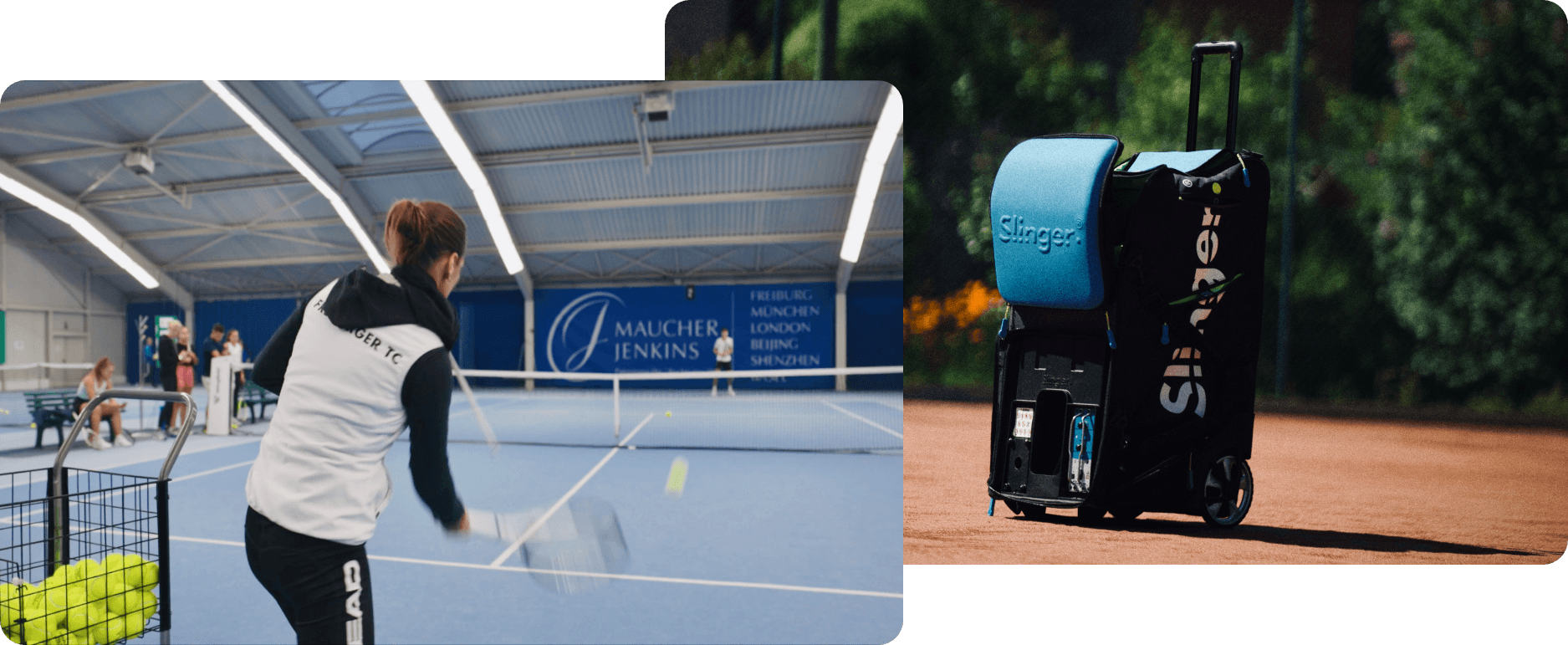 Playing with Slinger Bag.